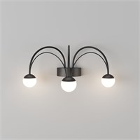 Настенный светодиодный светильник Ragno 90031/3 черный a070274