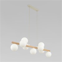 Подвесной светильник со стеклянными плафонами 5906 Estera Wood a068625