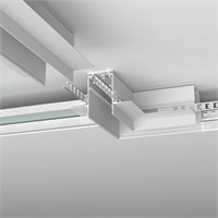 Slim Magnetic Коннектор угловой для встраиваемого шинопровода под ГКЛ 9,5мм (белый) 85214/00 85214/00 a067509
