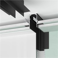 Slim Magnetic Коннектор угловой внутренний для встраиваемого шинопровода под ГКЛ 9,5мм (черный) 85213/00 85213/00 a067506