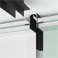 Slim Magnetic Коннектор угловой внутренний для встраиваемого шинопровода под ГКЛ 12,5мм (черный) 85211/00 85211/00 a067498