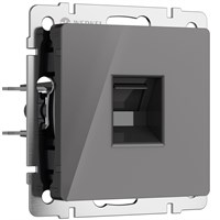 Розетка Ethernet RJ-45 (графит акрил) W1181044 a064095