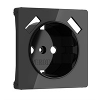 Накладка для розетки USB (черный акрил) W1179548 a064050