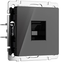 Розетка Ethernet RJ-45 (черный акрил) W1181048 a064046