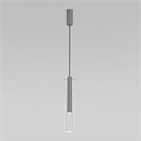 Подвесной светильник LED со стеклянным плафоном 50253/1 LED графит a063276