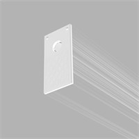 Заглушки для накладного шинопровода Slim Magnetic белые (2 шт.) 85089/00 a061236