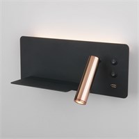 Настенный светодиодный светильник Fant L LED чёрный/золото MRL LED 1113 a053083