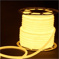 Светодиодный гибкий неон 220 В 9.6 Вт/м 144 Led 2835 IP67, круглый теплый белый 3300 K, 50 м Гибкий неон 220V 9,6W 144Led 2835 IP67 круглый теплый белый, 50 м a052998