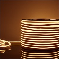 Светодиодный гибкий неон 220 В 9.6 Вт/м 120 Led/м 2835 IP67, односторонний теплый белый 3300 K, 50 м Гибкий неон 220V 9,6W 120Led 2835 IP67 односторонний теплый белый, 50 м a052995