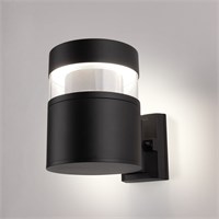 Уличный настенный светодиодный светильник Черный 1530 TECHNO LED  черный a052244