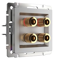 Акустическая розетка серебряный W1185006 a051507