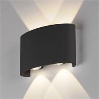 Пылевлагозащищенный светодиодный светильник Twinky Double чёрный IP54 1555 TECHNO LED a049672