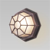 Уличный настенный светильник Telarana S капучино GL 1023D a043661