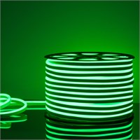 Светодиодный гибкий неон 220 В 9.6 Вт/м 120 Led/м 2835 IP67, односторонний зеленый, 50 м Гибкий неон220V 9,6W 120Led 2835 IP67 односторонний красный, 50м a040596