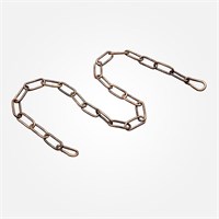 Цепь с карабинами 1 м античная бронза 10303 античная бронза 00000074400