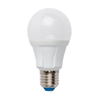 Лампа светодиодная диммируемая (UL-00004290) Uniel E27 12W 3000K матовая LED-A60 12W/3000K/E27/FR/DIM PLP01WH PLP01WH