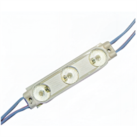 Светодиодный модуль FF3 с линзой SMD 3030/3LED 50х17х11мм max 1,5W 230 Lm IP65 175° 1102223