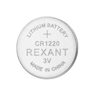 Батарейка литиевая CR1220 3В блистер 5 шт. REXANT 39-1102