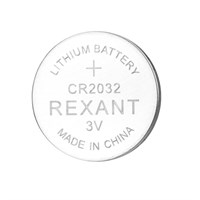 Батарейка литиевая CR2032 3В блистер 1 шт. REXANT 39-1114