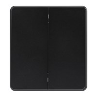 Выключатель ROUND 2 кл перекрестный (переключатель) 10А с/у оникс KRANZ KR-78-0733-3