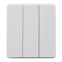 Выключатель ROUND 3 кл 10А с/у перламутр KRANZ KR-78-0707-1