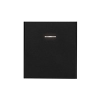 Выключатель STRONG 1 кл перекрестный (переключатель) с подсветкой 10А с/у графит KRANZ KR-78-0718-6