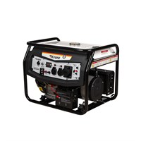 Генератор бензиновый KR8000EA, 8кВт, 25л, коннектор автоматики, электростартер KRANZ KR-16-1139