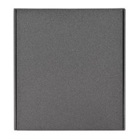 Заглушка STRONG декоративная с суппортом графит KRANZ KR-78-0735-6