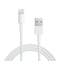 Кабель USB-A – Lightning, 2,4А, 2м, ПВХ, белый REXANT 18-1125