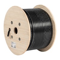 Кабель греющий (нагревательный) саморегулирующийся SRL30-2CR, экранированный, 30Вт/м, 0,93мм2/40м, бытовой, бухта 200м PROconnect 51-0287