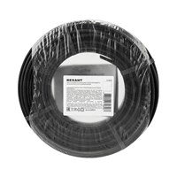 Кабель греющий (нагревательный) саморегулирующийся с УФ-защитой SRL30-2CR UV, экранированный, 30Вт/м, 1,0мм2/60м, бухта 50м REXANT 51-0234