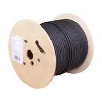 Кабель греющий (нагревательный) саморегулирующийся с УФ-защитой SRL30-2CR UV, экранированный, 30Вт/м, 1,3мм2/65м, бухта 200м серия PRO REXANT 51-0228