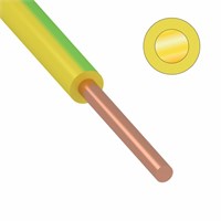 Провод ПуВ (ПВ-1) 16 мм² 100 м ж/з ГОСТ 31947-2012,ТУ 16-705. 501-2010 01-8608-3