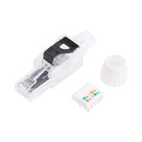 Разъем RJ-45(8P8C) полевой заделки под витую пару, UTP, CAT 6 (50 µ