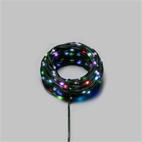 Умная гирлянда Роса с крупными каплями 30м 300 LED RGB мягкий зеленый провод IP20 USB NEON-NIGHT 245-021