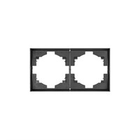 Рамка STRONG 2-постовая графит KRANZ KR-78-0752-6