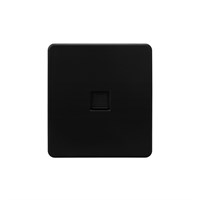 Розетка ROUND компьютерная RJ45 кат6 с/у оникс KRANZ KR-78-0724-3