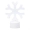 Фигура светодиодная на подставке Снежинка, RGB 501-055