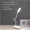 Светильник настольный Click 4Вт, LED, 4000К, диммируемый 3 ступени, заряжаемый, на основании, белый REXANT 609-002