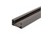 Шинопровод однофазный с кабельным вводом и заглушкой для трековых светильников 1м серый REXANT 612-003