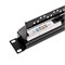 Панель коммутационная с кабельным органайзером 19", 1U, 24 порта, UTP, RJ-45, CAT 5e REXANT PRO 02-0031