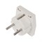 Адаптер сетевой (переходник) с универсальной на Евро вилку F/C2 «Квадрат» 10А б/з белый PROconnect (пакет БОПП 1 шт/уп.) 11-1011-9