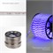 Дюралайт LED трехжильный 230В 13мм 24 LED/м СИНИЙ свечение с динамикой модуль 4м бухта 100м NEON-NIGHT Эконом 121-323-4