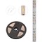 Лента светодиодная 12В, SMD2835, 4,8Вт/м, 60 LED/м, 6500К, 8мм, 5м, IP65 LAMPER 141-355