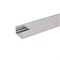 Комплект врезного алюминиевого профиля с рассеивателем, 62х32мм, 1м, REXANT 146-404-1
