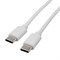 Кабель Type-C - Type-C, 3А, 45Вт, 1м, ПВХ, белый, Power Delivery REXANT 18-1830