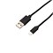 Кабель USB-A – Lightning для Apple, 2,4A 1м, в черной нейлоновой оплетке REXANT 18-7055