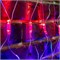 Гирлянда светодиодная Сеть треугольная 1,5х2х2м 136 LED МУЛЬТИ прозрачный ПВХ IP65 свечение с динамикой 230В контроллер в комплекте NEON-NIGHT 215-059