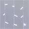 Гирлянда светодиодная Занавес 2x0,8м 160 LED БЕЛЫЙ прозрачный ПВХ IP65 постоянное свечение 230В нужен блок 303-500-1 NEON-NIGHT 235-105