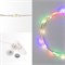 Гирлянда светодиодная Роса с прищепкой 3м, 30LED, МУЛЬТИКОЛОР, IP20, 2хCR2032 в комплекте NEON-NIGHT 302-019